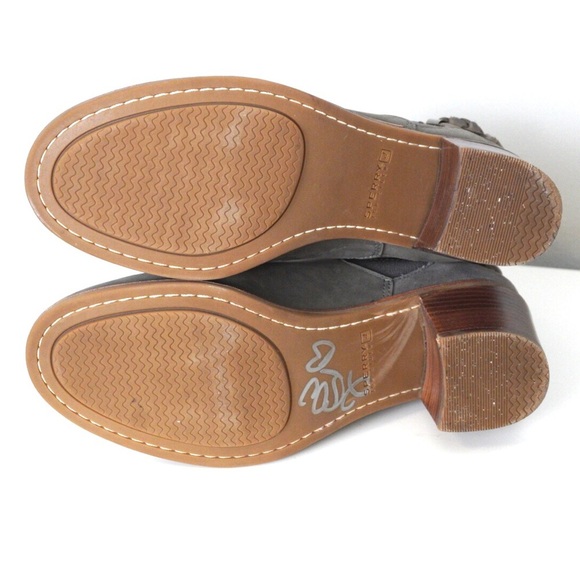 Sperry Top Sider Liberty Leather Ankle Booties EUC Sz 6.5 Boho Western Country - Picture 8 of 10